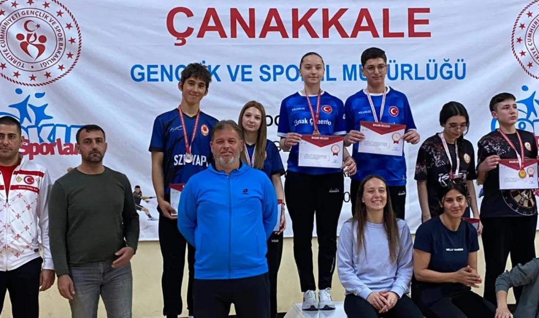 Köyceğiz Naip Hüseyin Anadolu Lisesi sporcuları, Çanakkale'de elde ettikleri bölge