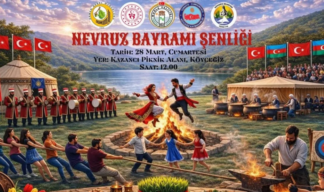 Köyceğiz Kaymakamlığı tarafından düzenlenen Nevruz Bayramı Şenliği, 28 Mart Cumartesi