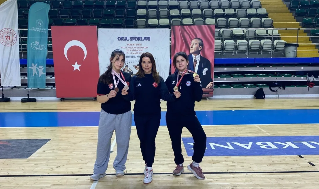 Muğla’da düzenlenen Okul Sporları Bilek Güreşi İl Şampiyonası’na damga vuran