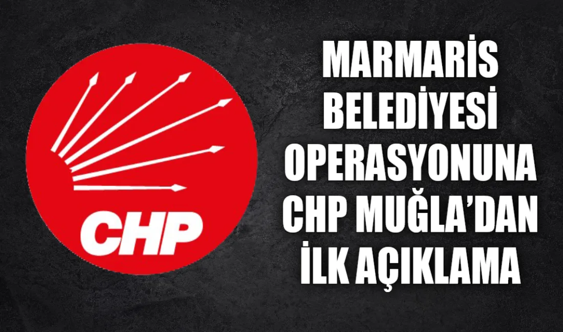 Marmaris Belediyesi’ne gece saatlerinde düzenlenen rüşvet operasyonunda 13 kişi gözaltına