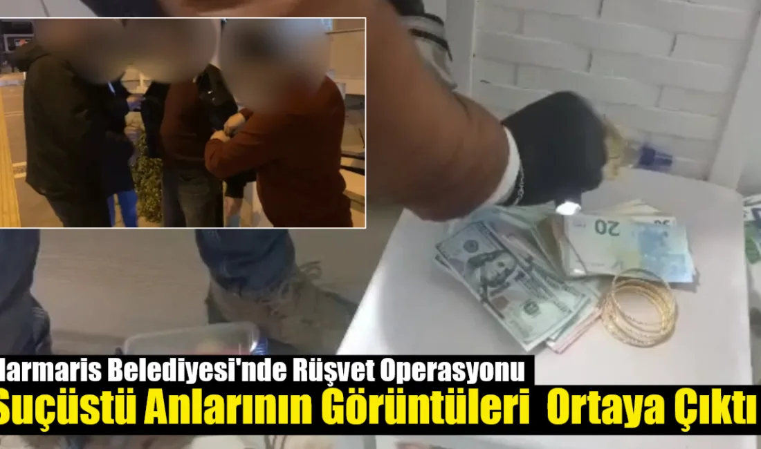 Marmaris Belediyesi İmar Müdürlüğü'nde görevli bir kamu görevlisinin 4 bin