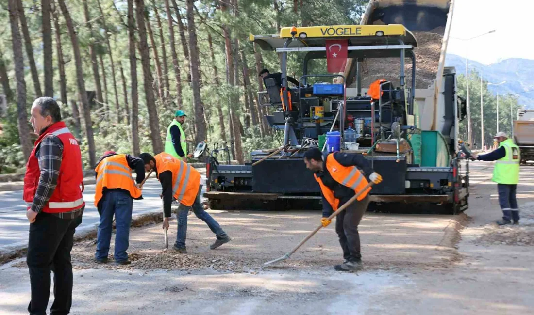 Muğla Büyükşehir Belediyesi, Marmaris-İçmeler arasındaki ana güzergâhı 77 milyon TL’lik