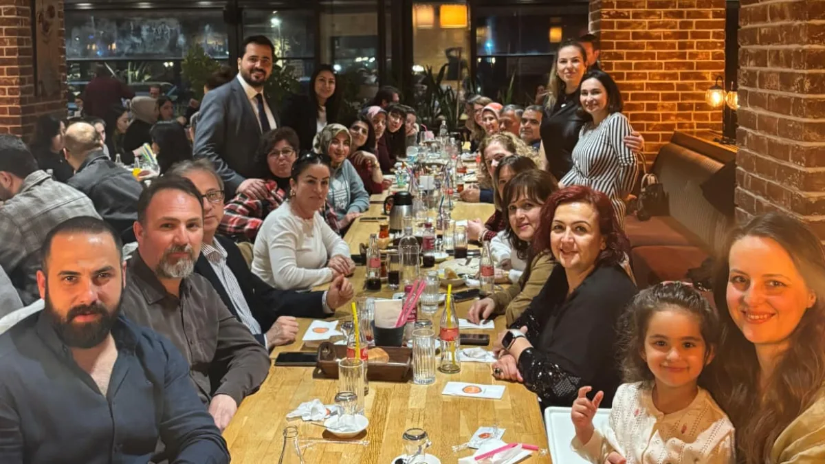 Menteşe Devlet Hastanesi’nde düzenlenen 2. Geleneksel İftar Programı’nda sağlık çalışanları