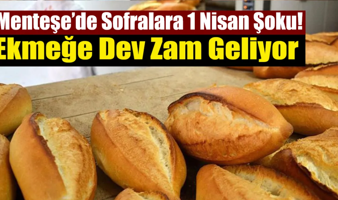 Muğla’nın Menteşe ilçesinde 230 gram ekmek fiyatına zam kararı alındı.