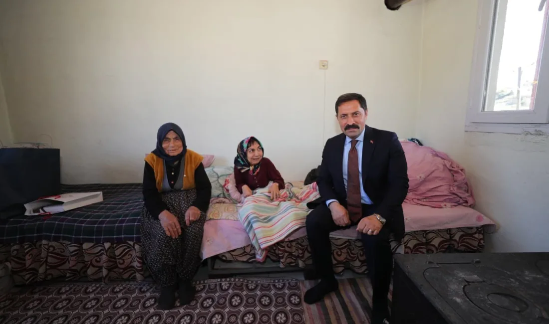 Hatay Valisi Mustafa Masatlı, 61 yaşındaki bedensel engelli kızına ömrünü