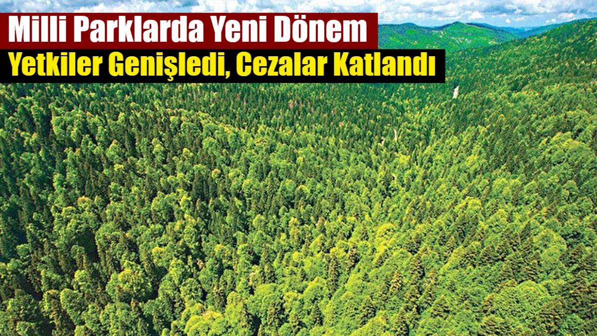 Resmi Gazete’de yayımlanan yeni kanunla milli parklarda yönetim yetkisi genişletilirken,