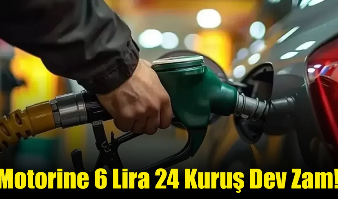 Brent petrolün 110 doları aşmasıyla motorine gelen 6,24 TL'lik dev