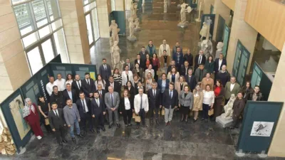 MSKÜ Rektörü Prof. Dr. Turhan Kaçar, Kopya Heykeltıraşlık Eserleri Müzesi’nde