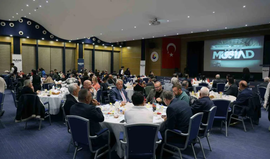 MÜSİAD Muğla’nın geleneksel iftarında iş dünyası temsilcileri, Sevgi Evleri’nde kalan