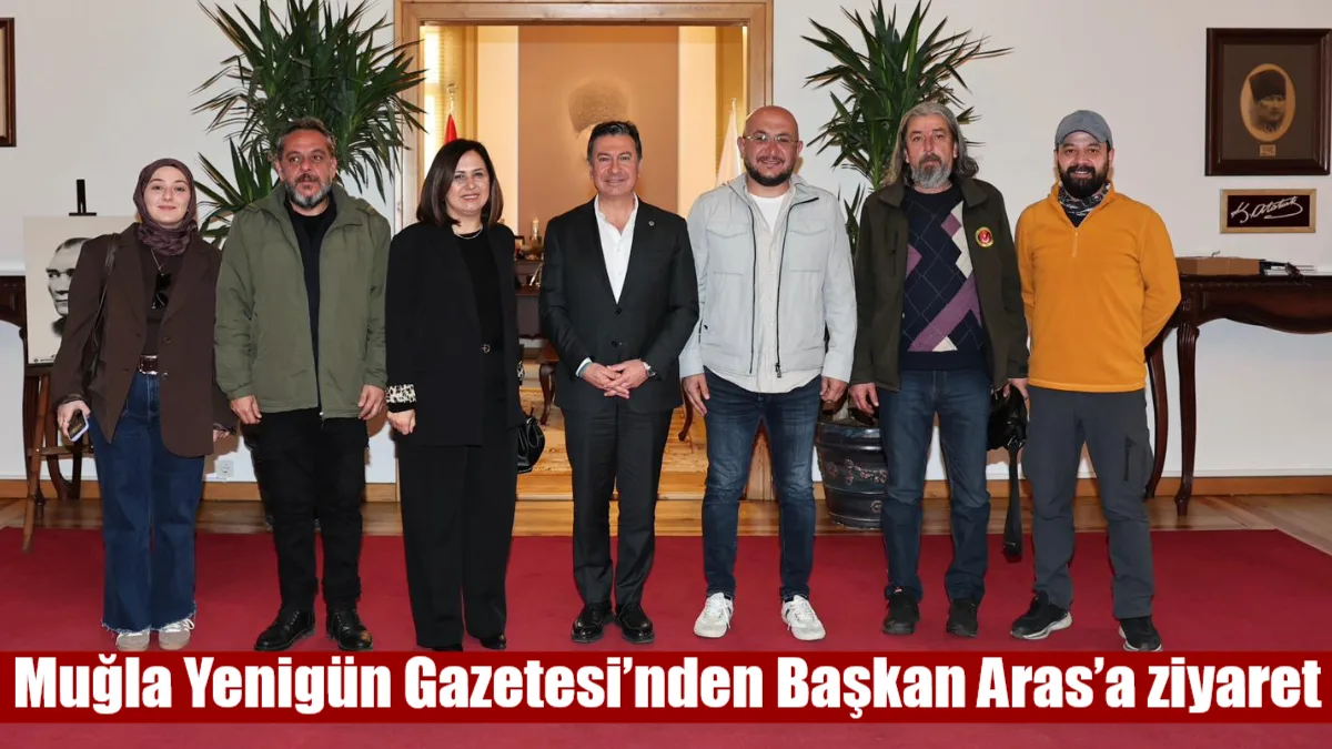  Muğla Yenigün Gazetesi yönetimi ve çalışanları, Muğla Büyükşehir Belediye Başkanı