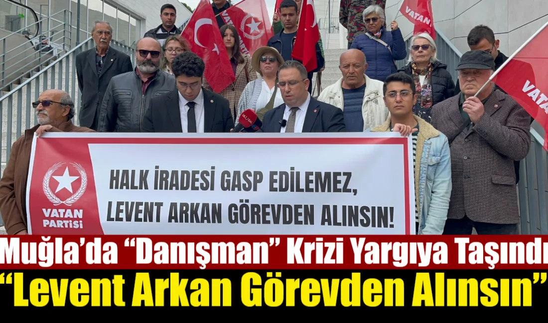 Muğla siyasetinde bir süredir devam eden “danışman” tartışmaları yargıya taşındı.