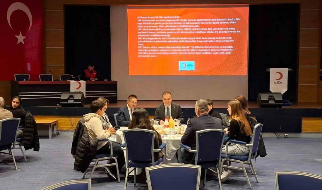 Muğla protokolünü ve hayırseverleri aynı sofrada buluşturan Türk Kızılay iftarında,
