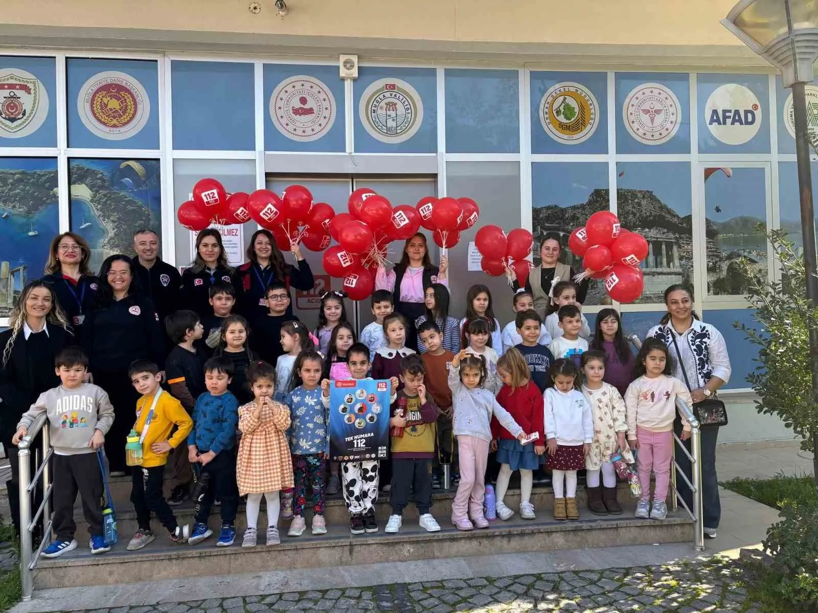 Menteşe 75. Yıl Şehit Kıvanç Cesur Ortaokulu anaokulu öğrencileri, 112