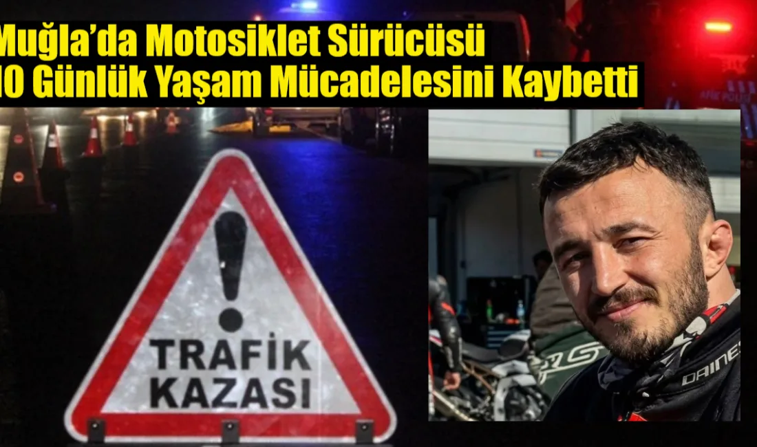 Milas’ta otomobil ile motosikletin çarpışması sonucu ağır yaralanan 30 yaşındaki