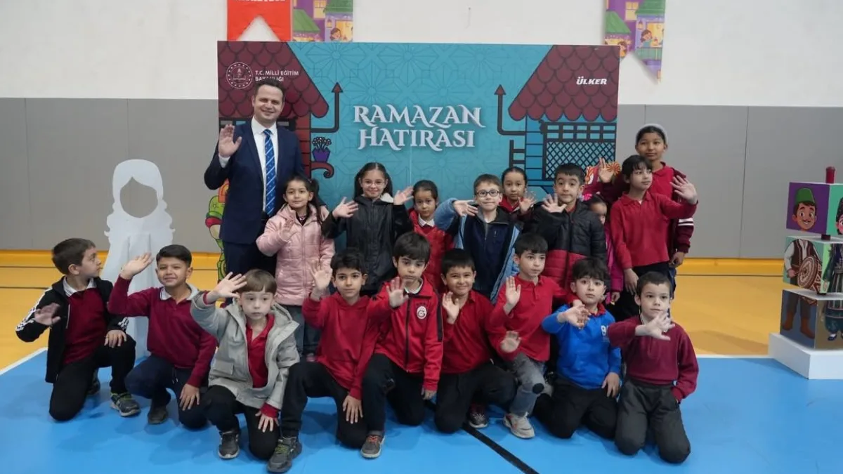 Muğla’da öğrenciler, “Maarifin Kalbinde Ramazan” etkinlikleri kapsamında düzenlenen programlarda geleneksel