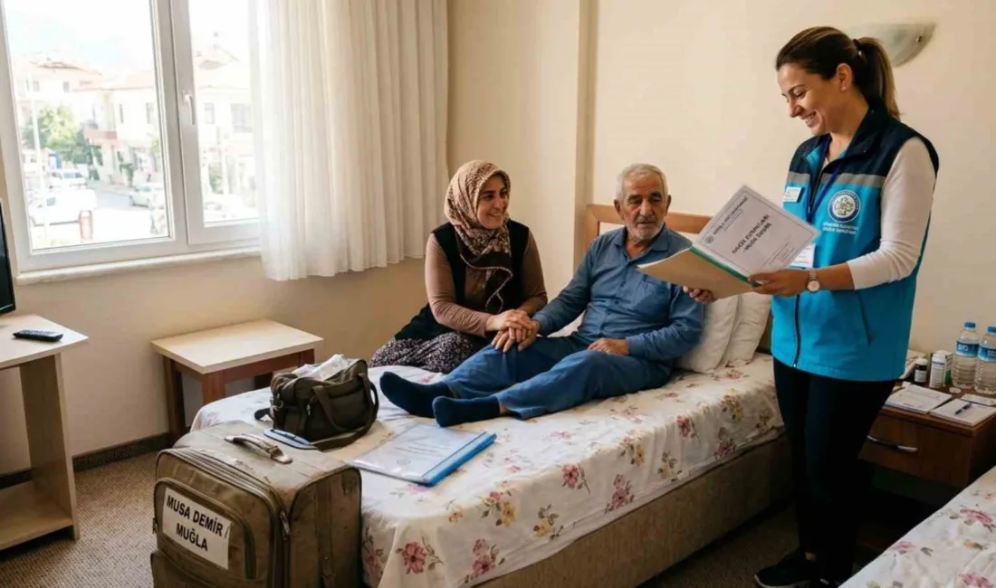 Muğla Büyükşehir Belediyesi, Menteşe'ye tedaviye gelen ihtiyaç sahibi hasta ve