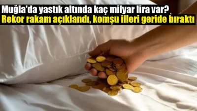 Muğla, 20,50 milyar liralık dev altın birikimiyle Türkiye genelinde en