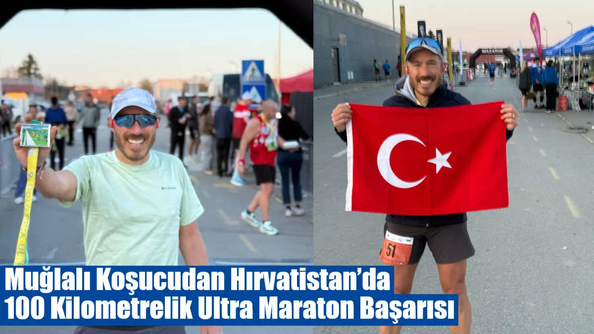 Datça’da yaşayan koşu antrenörü ve ultra maratoncu Ayhan Esen, Hırvatistan’da