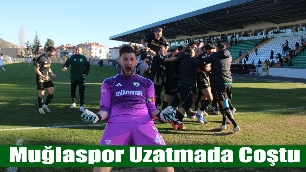 TFF 2. Lig’de liderlik mücadelesi veren Muğlaspor, sahasında Adana 01