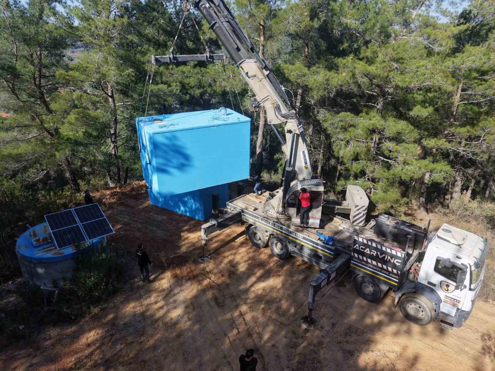 MUSKİ, Menteşe Gevenes Mahallesi’nde içme suyu kapasitesini 10 kat artıracak