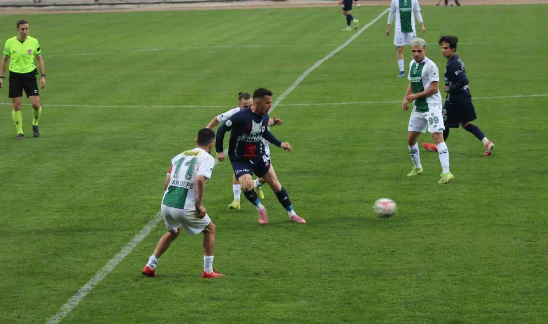 Fethiyespor, sahasında Bursaspor ile 1-1 berabere kalarak kritik haftada hanesine