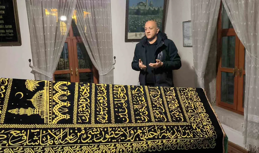 Mevlevi kültürünün simge isimlerinden Şeyh Şahidi İbrahim Dede’nin Menteşe’deki türbesi,