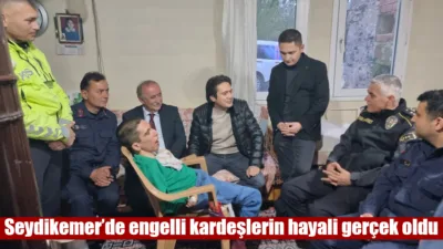 Seydikemer Kaymakamı Mustafa Dilekli’nin öncülüğünde düzenlenen anlamlı organizasyonla, bedensel engelli