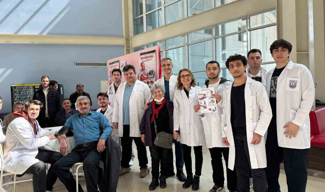 MSKÜ Tıp Fakültesi öğrencilerinin Doç. Dr. Mahluga J. Demirkapu öncülüğünde