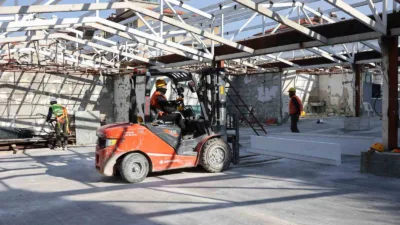 Muğla Büyükşehir Belediyesi tarafından Yatağan Pazaryeri'nde başlatılan kapsamlı yenileme çalışmalarıyla;