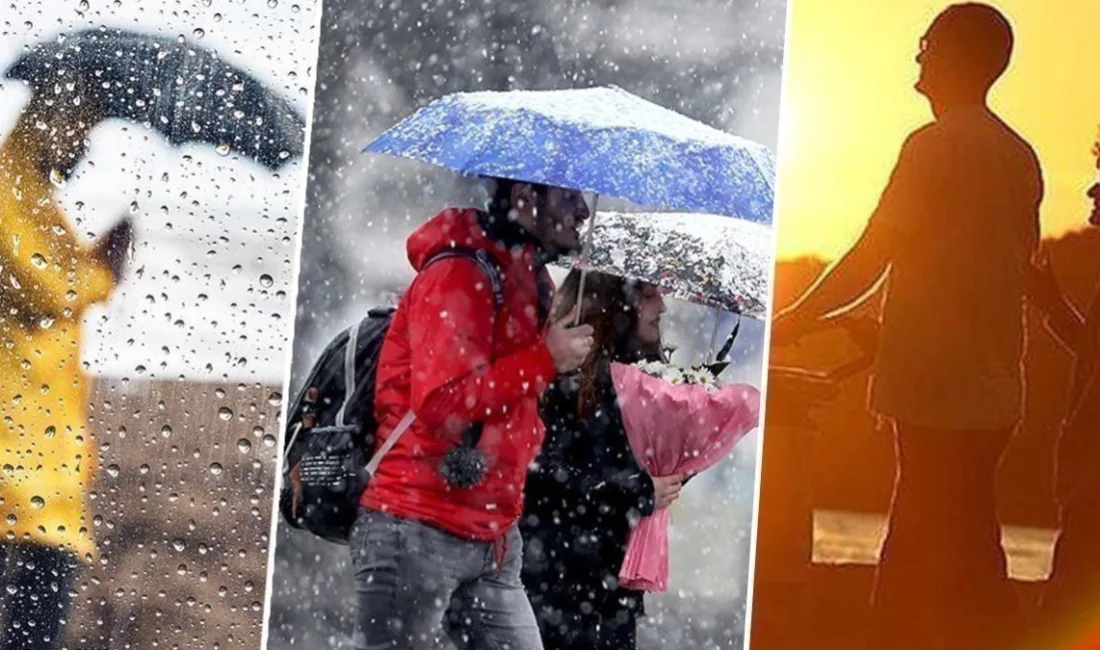 23 Nisan’da Türkiye genelinde sağanak yağış ve yer yer kuvvetli