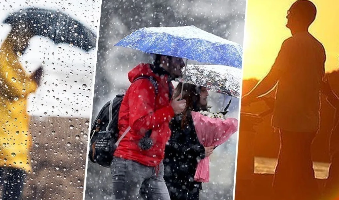 Meteoroloji'den gelen son tahminlere göre kuzeybatıda sıcaklıklar artarken, komşu iller