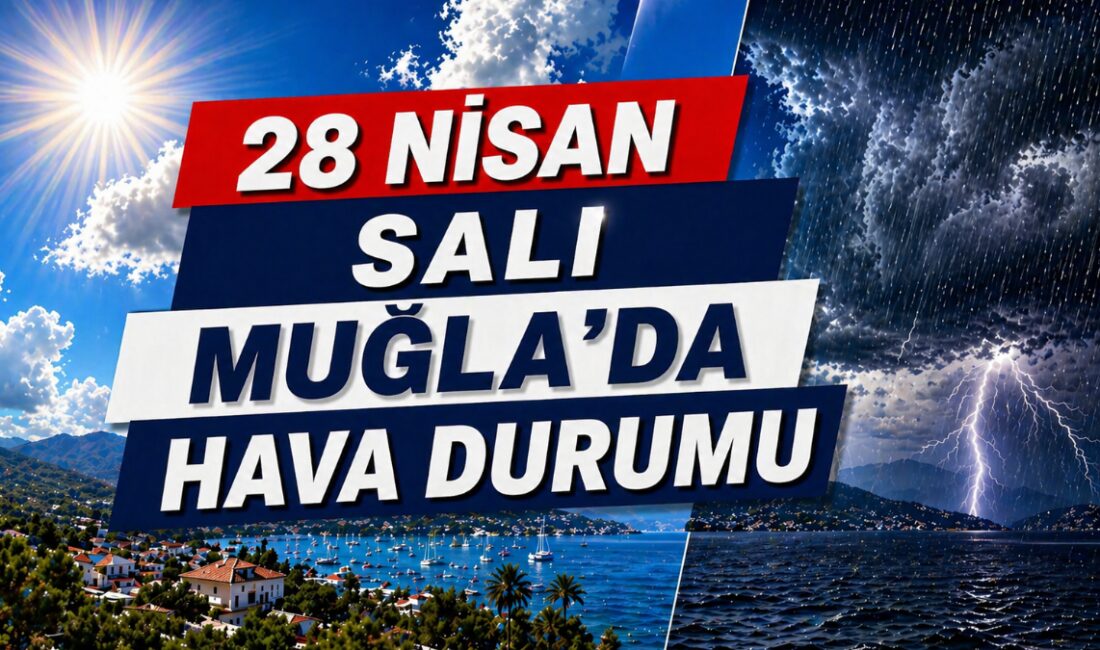 Muğla ve ilçelerinde bugün parçalı bulutlu bir gökyüzü hakim olurken,