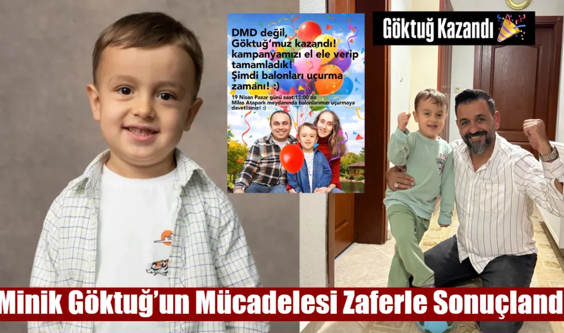 DMD hastası 4,5 yaşındaki Göktuğ Karakaya için başlatılan yardım kampanyası