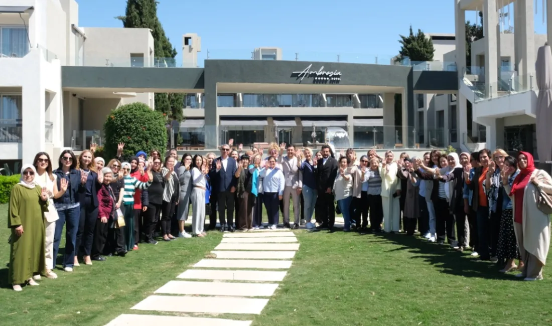 AK Parti Muğla Kadın Kolları teşkilatları Bodrum’da düzenlenen istişare toplantısında