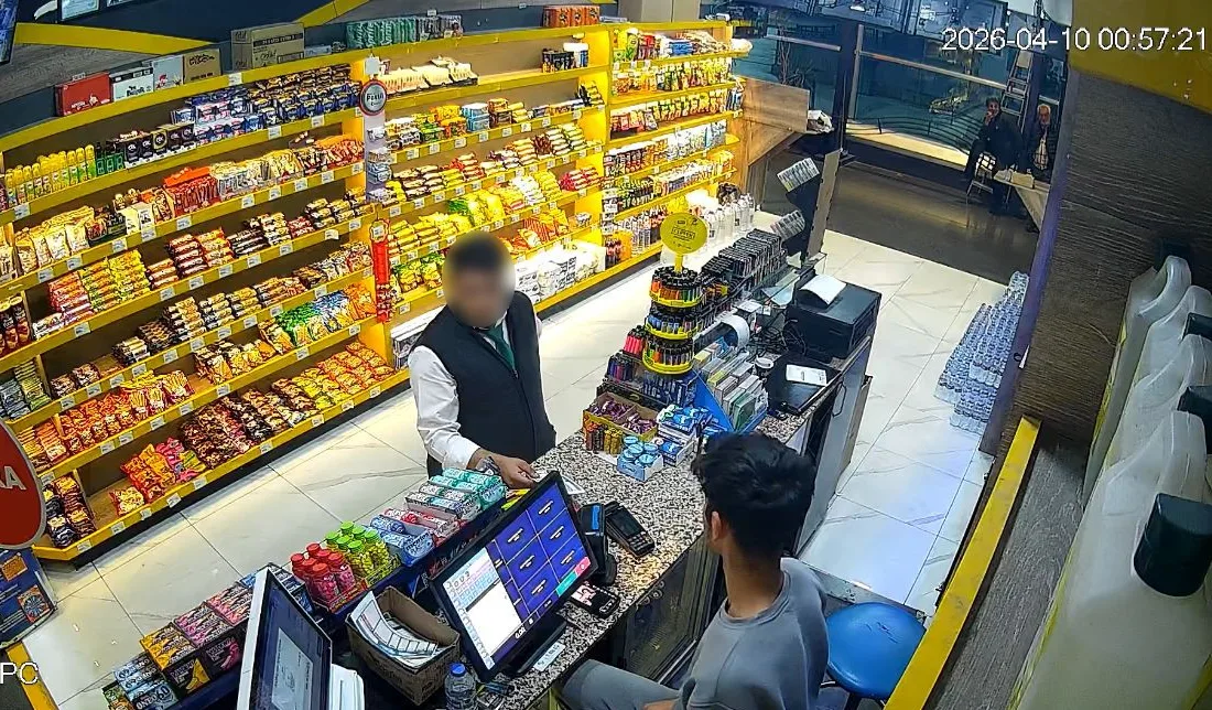 Bursa Terminali'ndeki bir büfede çalışanı kandırıp sabaha kadar veresiye iddaa