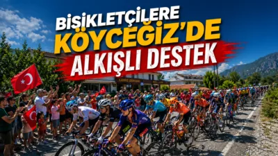 Cumhurbaşkanlığı 61. Türkiye Bisiklet Turu’nun 4. etabında Köyceğiz’den geçen profesyonel