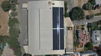 Bodrum Belediyesi tarafından Bitez Pazar Yeri’nde hayata geçirilen Güneş Enerjisi