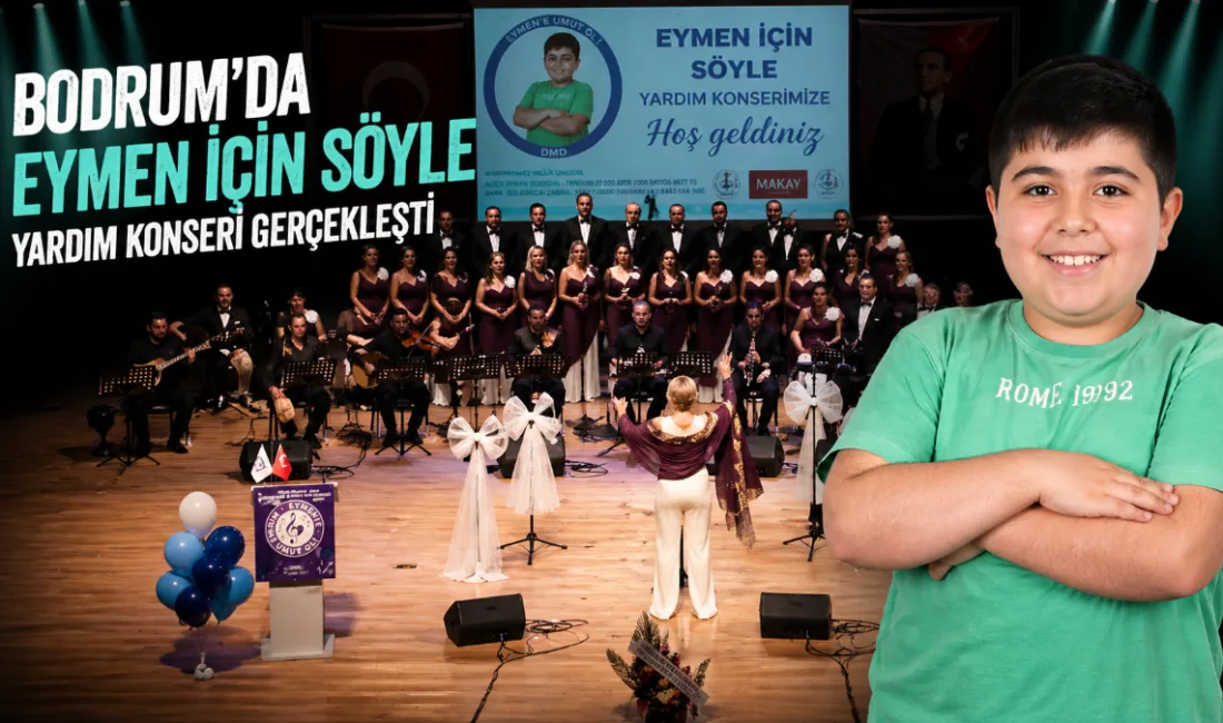 Bodrum’da yaşamını sürdüren DMD kas hastası Eymen Özdoğan’ın tedavi sürecine