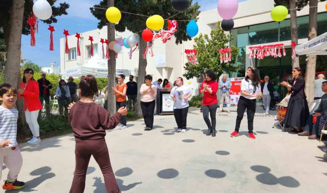 Bodrum Sağlık Vakfı’nın geleneksel 23 Nisan Çocuk Şenliği’nde sahne alan