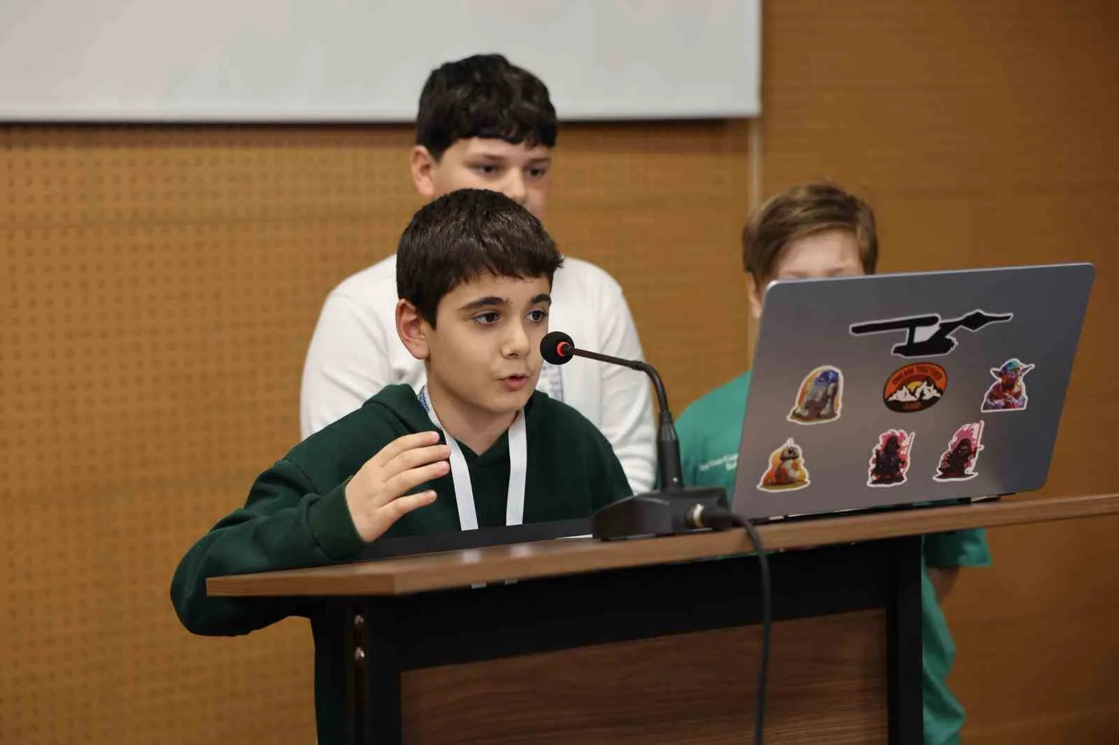 Çocukların hazırladığı projeler dikkat çekti