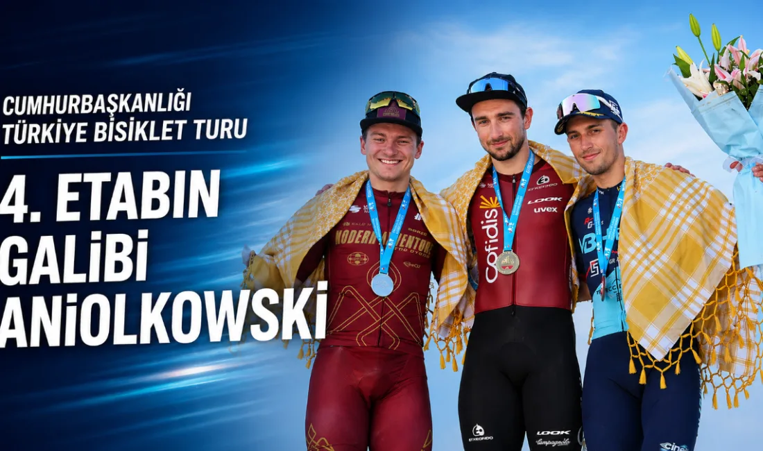 61. Cumhurbaşkanlığı Türkiye Bisiklet Turu'nun Marmaris-Fethiye etabını Polonyalı sporcu Stanislaw