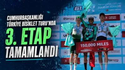 Cumhurbaşkanlığı Türkiye Bisiklet Turu’nun Marmaris-Kıran arasındaki 3. etabını Iván Ramiro