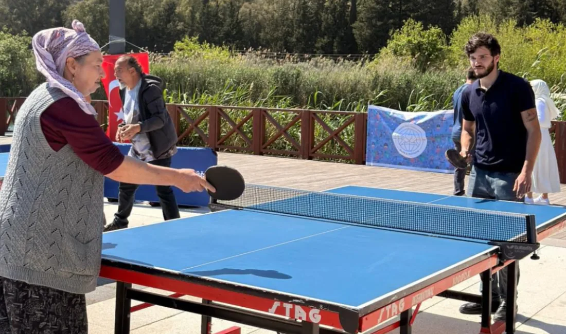 Muğla’nın dünyaca ünlü turizm merkezi Dalyan, Dünya Masa Tenisi Günü