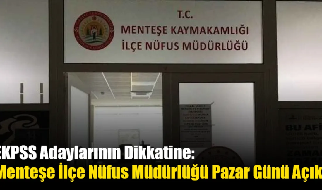 19 Nisan 2026 Pazar günü yapılacak olan EKPSS'ye katılacak adayların