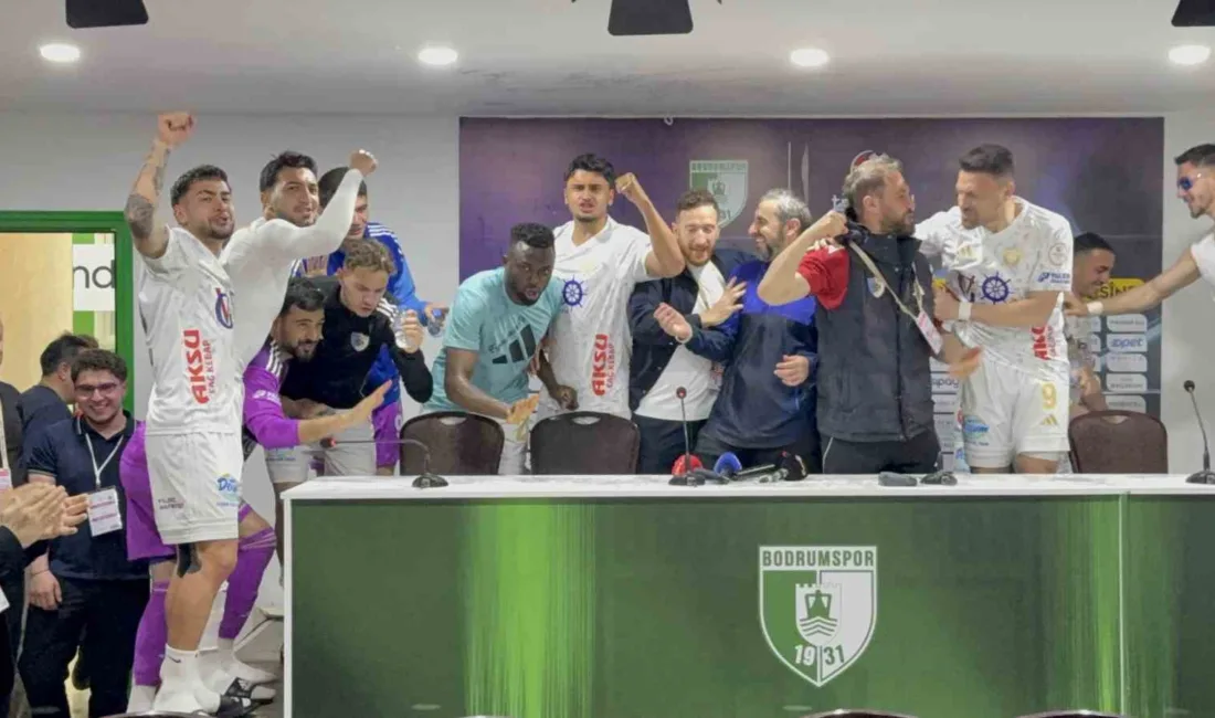 Trendyol 1. Lig’in 36. haftasında Bodrum FK ile 1-1 berabere