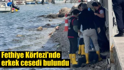 Fethiye sahil bandında sabah saatlerinde bulunan cansız bedenin 45 yaşındaki
