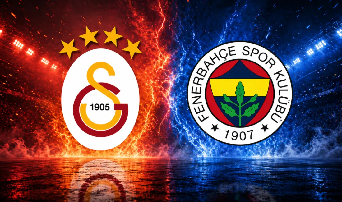 Trendyol Süper Lig'de şampiyonluk düğümünün çözüleceği Galatasaray-Fenerbahçe derbisi bu akşam