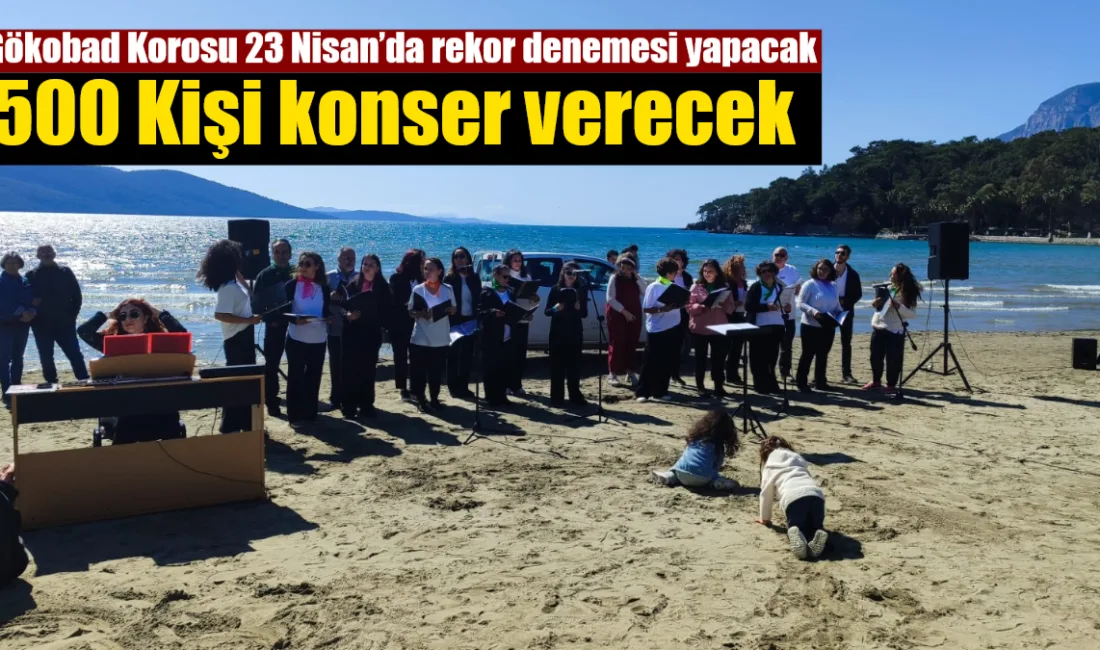 Akyaka'da 23 Nisan coşkusu, 500 kişilik dev "Yeryüzü Korosu" ile