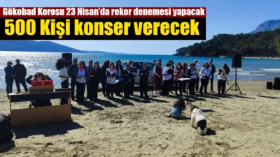 Akyaka'da 23 Nisan coşkusu, 500 kişilik dev "Yeryüzü Korosu" ile