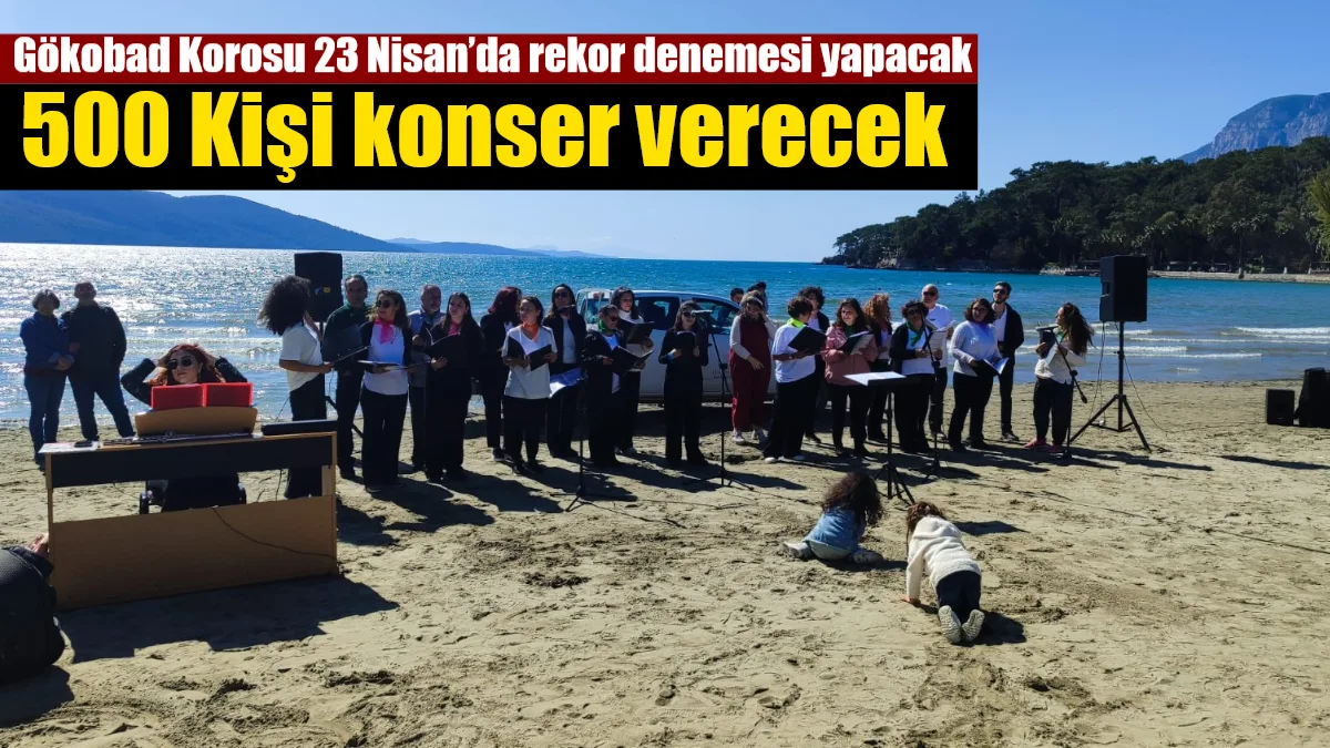 Akyaka'da 23 Nisan coşkusu, 500 kişilik dev "Yeryüzü Korosu" ile